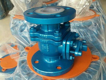 化工厂专用衬氟球阀 广州精工法兰衬氟球阀Q41F46-16C详解与高清图片展示